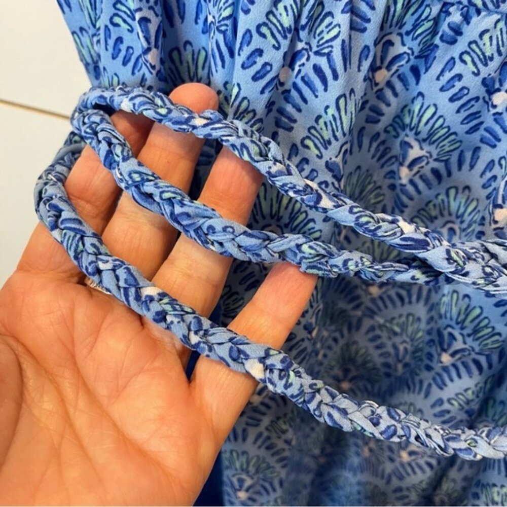 Vineyard Vines Blue Ocean Breeze MIDI Sundress Womens Size 4 - Picture 7 of 12